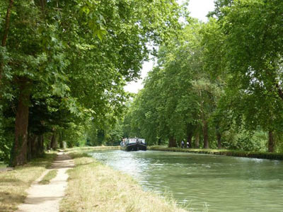 Le long du Canal des Deux-Mers